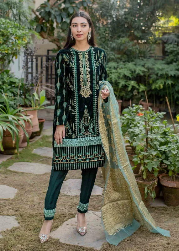 Pakistani Fancy Dress for Girls in Micro Velvet #PF262