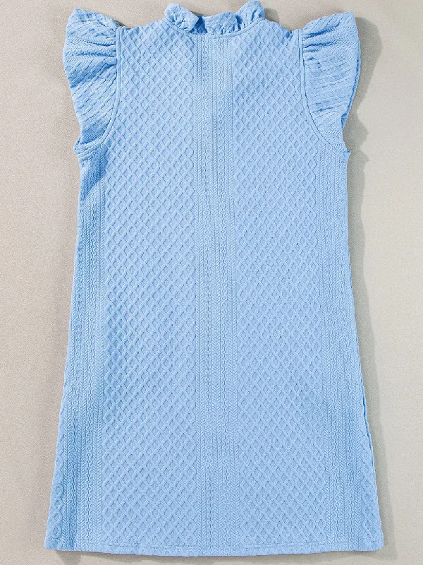 Periwinkle Blue Casual Dress
