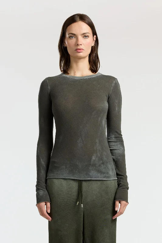 Marbella Long Sleeve Shirt Stylish Round Neck Shirt