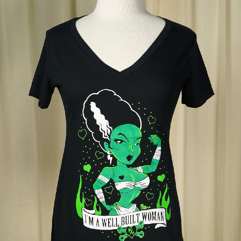 I'm a Well Built Woman T Shirt Stylish Short Sleeve Top