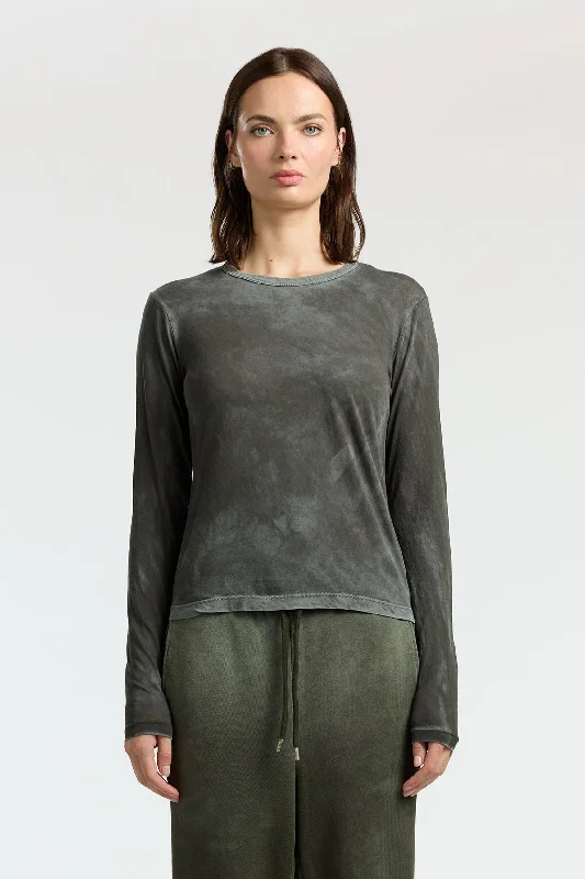 Standard Long Sleeve Shirt Relaxed Fit Short Shirt