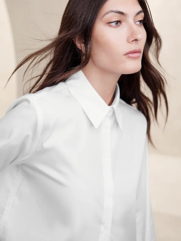 The Perfect Shirt Casual Button-Up Short Tee
