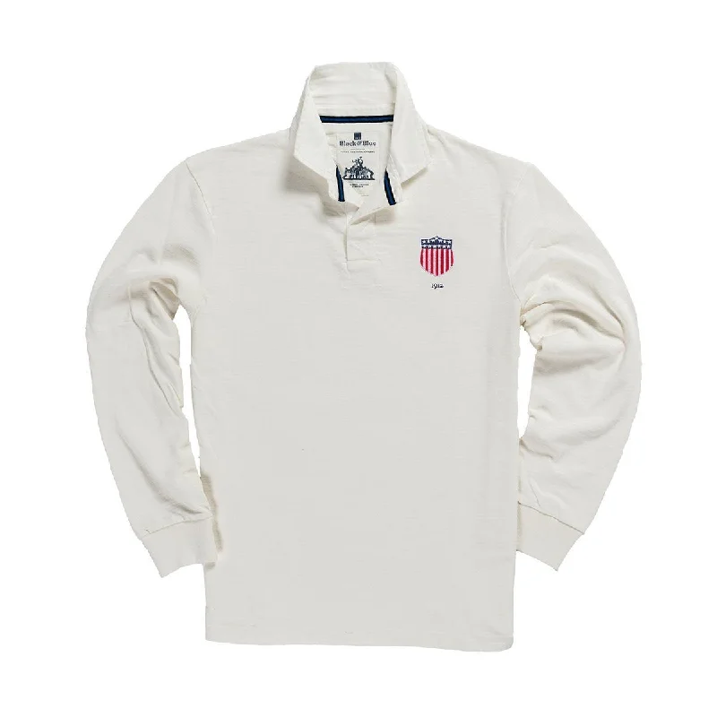 USA 1912 Rugby Shirt Relaxed Cotton Short Shirt