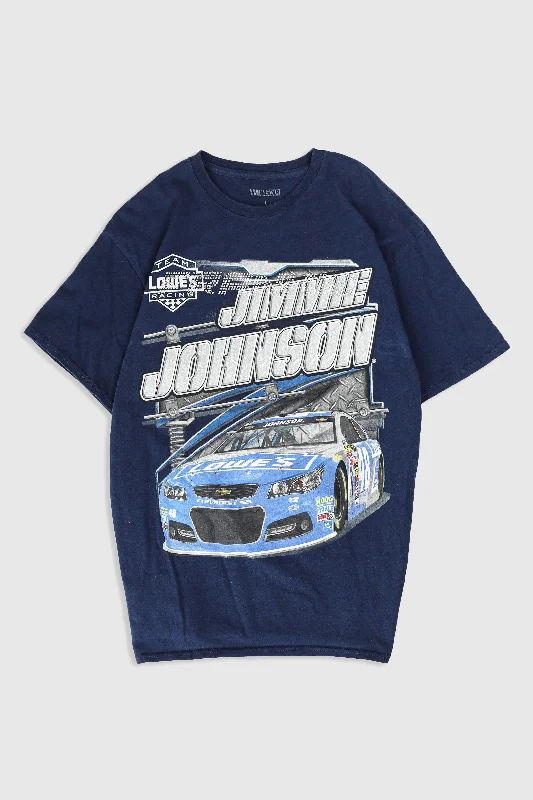 Frankie Rhinestone Racing Tee Anti-Shrink Durable Soft