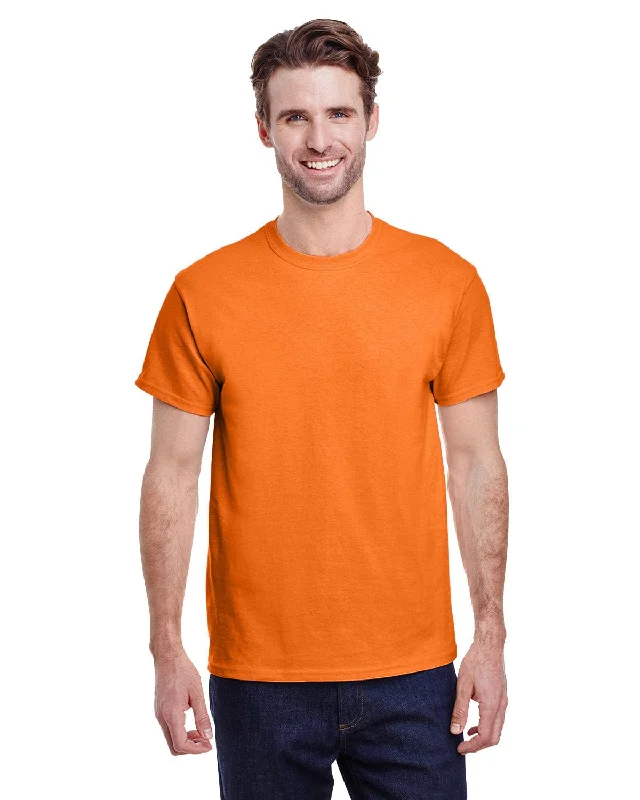 Gildan Heavy Cotton T-Shirt | S Orange Cozy Warm Stylish
