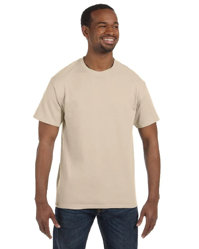 Jerzees Heavyweight 50/50 T-Shirt | Sandstone Rayon Fabric Velvet Fabric Corduroy Fabric