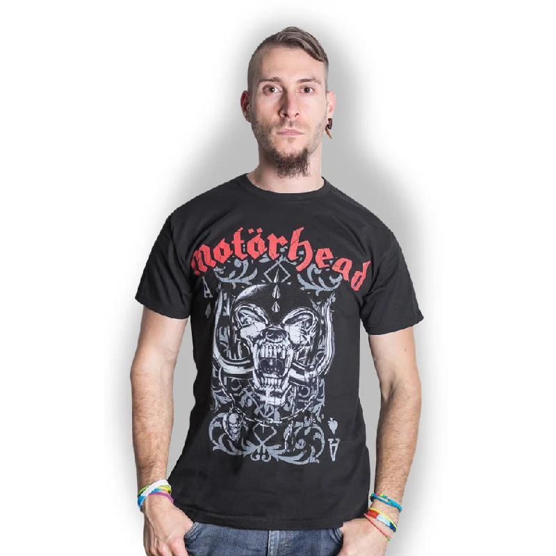 Motorhead | Official Band T-Shirt | Playing Card Cozy Warm Stylish