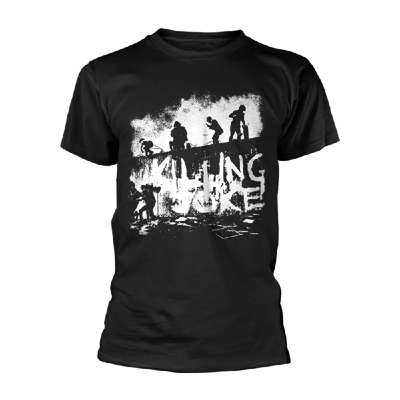 Killing Joke Unisex T-shirt: Tomorrow's World Knit Fabric Woven Fabric Fleece Fabric Killing Joke Unisex T-shirt: Tomorrow's World Knit Fabric Woven Fabric Fleece Fabric