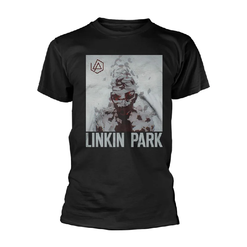 Linkin Park Unisex T-shirt: Living Things Graphic Embroidered Appliqued