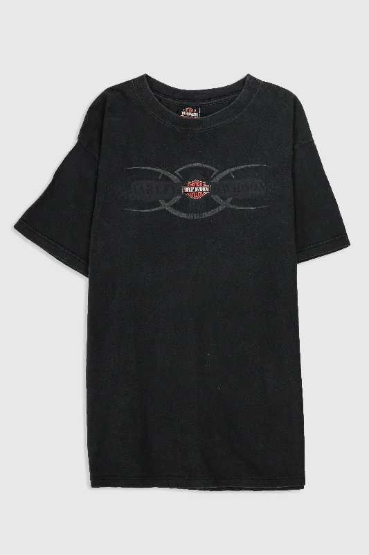 Vintage Harley Tee Cashmere Blend Cotton Blend Poly Blend