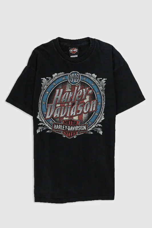 Vintage Harley Tee Casual Formal Business