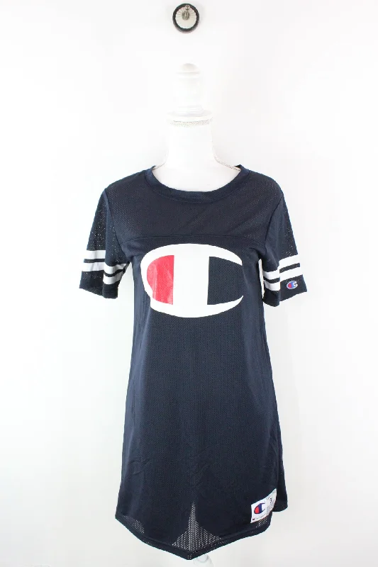 Vintage Champion Mini Dress (XS) Classic Casual Mini Dress