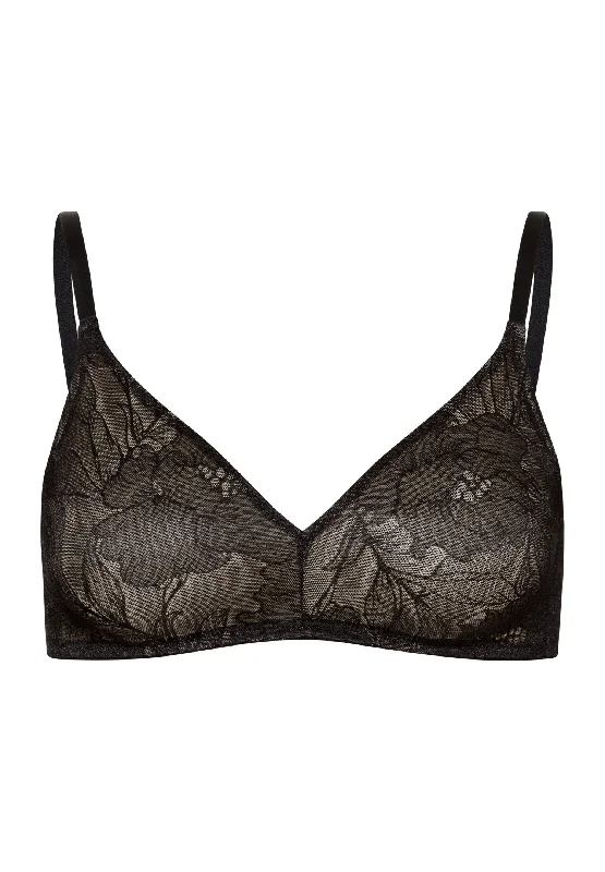 Tina Soft Cup Bra | Black Beauty 70925-2199 Adjustable Fit Bra