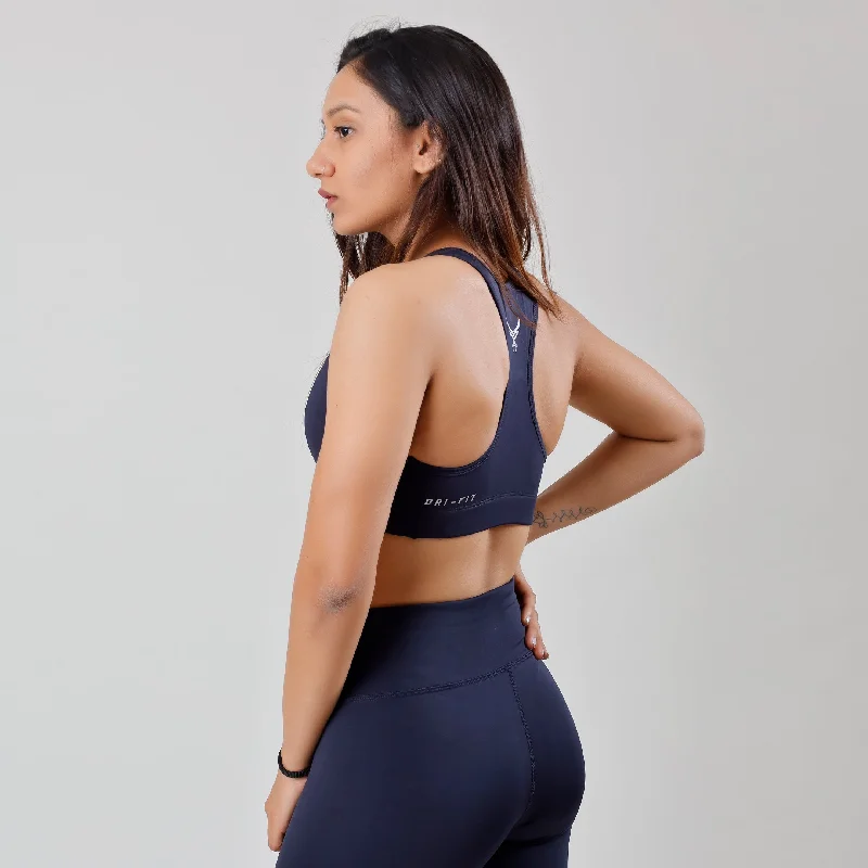 Armour Sports Bra Non-Padded Medium-High Support Breathable Wireless Bra
