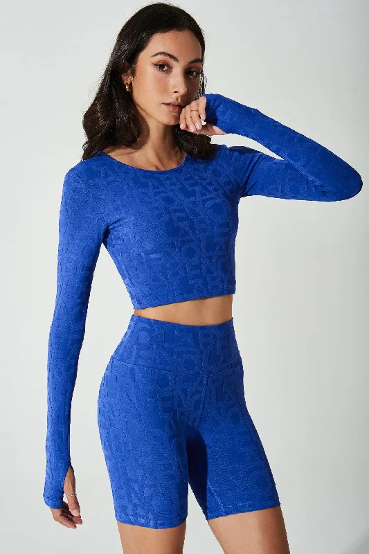 Déese Fleur Bra 3D - Royal Blue Comfort Fit Bralette