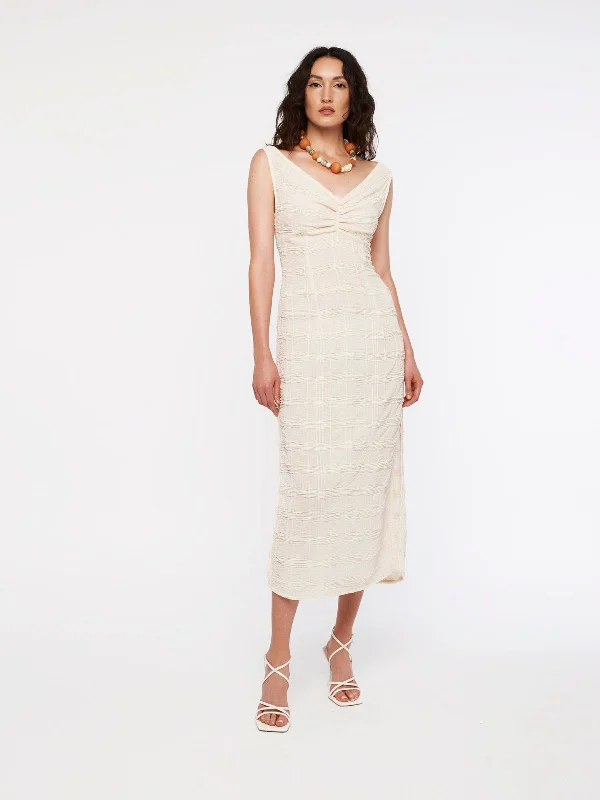 DELPHI midi dress Fashionable One-Shoulder Midi Dress