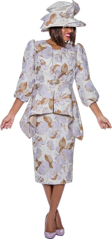 Divine Apparel DQ2083 Formal Three Piece Skirt Suit Midi Dress Trendy Floral Wrap Midi Dress Divine Apparel DQ2083 Formal Three Piece Skirt Suit Midi Dress Trendy Floral Wrap Midi Dress