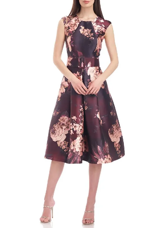 Kay Unger 5515931 Short Cocktail Floral Pleated Midi Dress Comfortable Geometric Print Midi Dress Kay Unger 5515931 Short Cocktail Floral Pleated Midi Dress Comfortable Geometric Print Midi Dress