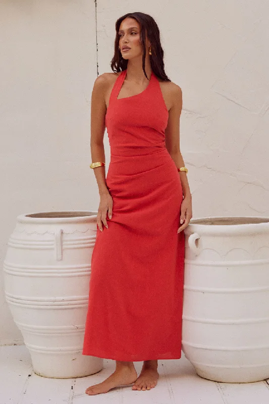 SAPHIRA LONG MIDI DRESS - JAFFA Fashionable Off-Shoulder Dress Midi