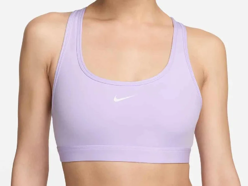 Women's Nike Swoosh Light Support Bra - DX6817-512 Fashionable Push-Up Bra
