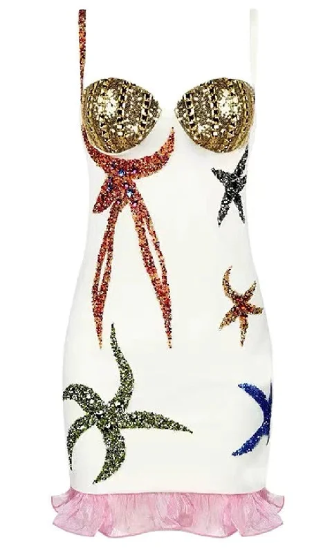 Ciao Bella <br><span>White Seashell Pattern Bandage Bodycon Casual Spaghetti Strap Sleeveless Sequin Cup Bustier White Pink Gold Multicolor Ruffle Mini Dress</span< Cozy Wraparound Mini Dress Ciao Bella <br><span>White Seashell Pattern Bandage Bodycon Casual Spaghetti Strap Sleeveless Sequin Cup Bustier White Pink Gold Multicolor Ruffle Mini Dress</span< Cozy Wraparound Mini Dress