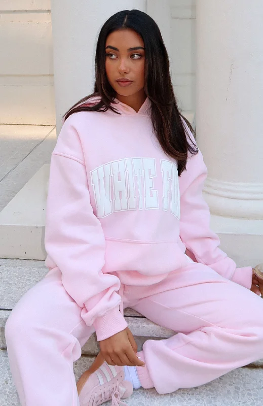 Decade Classics Varsity Oversized Hoodie Posy Hoodie with Exposed Zipper Edgy Industrial