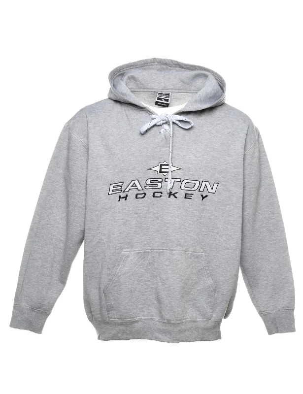 Easton Hockey Hooded Sports Sweatshirt - XL Hoodie with Camouflage Military Edgy