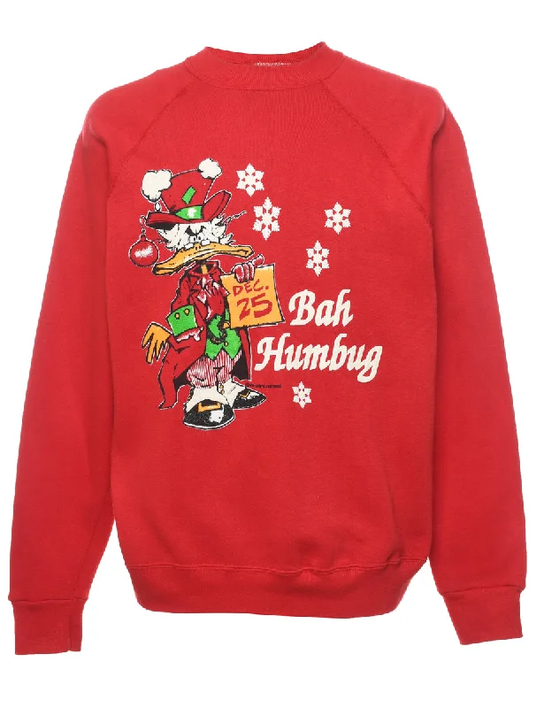 Festive Season Christmas Sweatshirt - L Hoodie with Logo Branding Identity