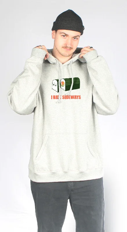 I Ride Sideways DWR Oversized Fit Hoodie I Like Grey Marle Hoodie with Hem Lace Feminine Delicate I Ride Sideways DWR Oversized Fit Hoodie I Like Grey Marle Hoodie with Hem Lace Feminine Delicate