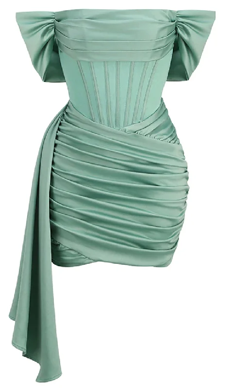 Live In The Moment Green Velvet Sheer Mesh Bustier Draped Cap Sleeve Scoop Neck Ruched Bodycon Mini Dress Classic Solid Mini Dress Live In The Moment Green Velvet Sheer Mesh Bustier Draped Cap Sleeve Scoop Neck Ruched Bodycon Mini Dress Classic Solid Mini Dress