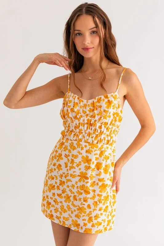 Ruched Mini Dress Elegant Satin Mini Dress