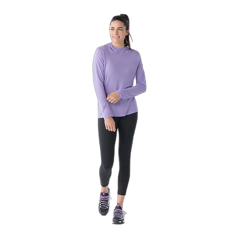 Active Ultralite Hoodie Hoodie with Metallic Shiny Futuristic