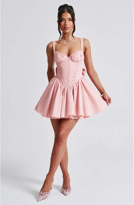 V-neck Sweetheart Corset Mini Dress Cozy Cowl Neck Mini Dress