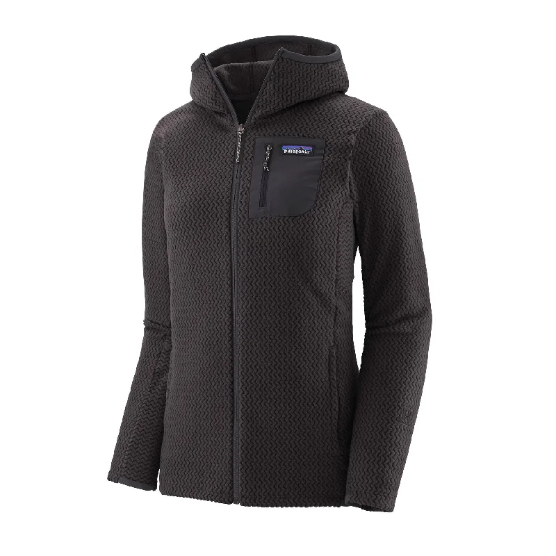 Women's R1® Air Full-Zip Hoody Hoodie with Hem Elastic Stretchable Comfortable