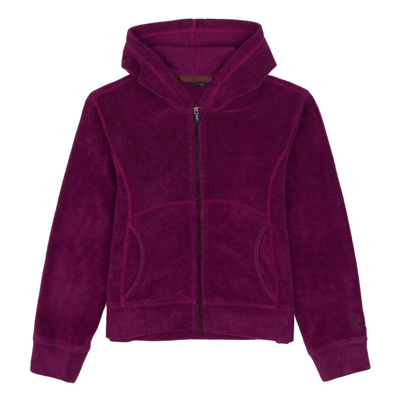 W's Plush Synchilla Hoody Hoodie with Elastic Waist Stretchable Comfortable