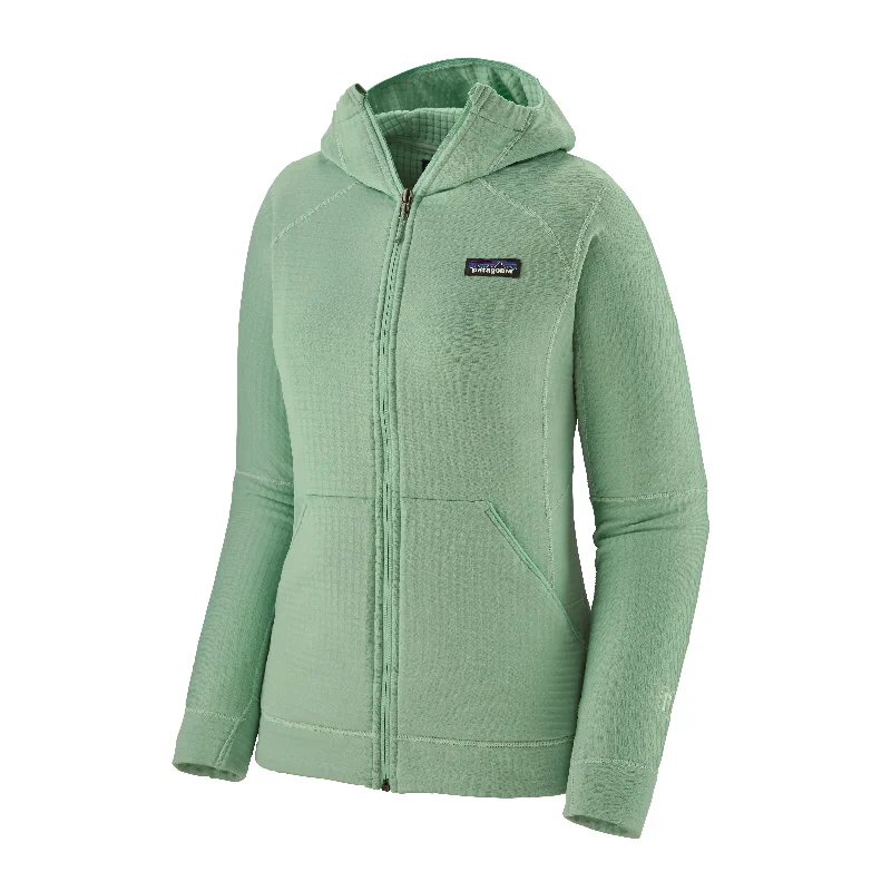 W's R1® Full-Zip Hoody Hoodie with Oversized Fit Loose Comfortable