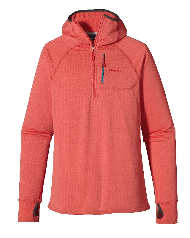 W's R1® Hoody Hoodie with Zipper Placket Modern Functional