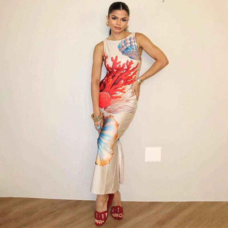 Summer-ready Chic Elegant Sensational Vibrant Trendy Flirty Maxi Dress Cozy Maxi Dress with Slit Summer-ready Chic Elegant Sensational Vibrant Trendy Flirty Maxi Dress Cozy Maxi Dress with Slit