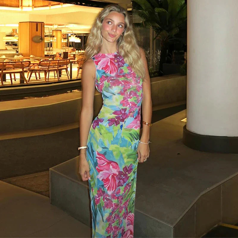 New Chic Sensational Vibrant Sexy Nightclub-ready Flirty Maxi Dress Comfortable Maxi Dress with Sleeves New Chic Sensational Vibrant Sexy Nightclub-ready Flirty Maxi Dress Comfortable Maxi Dress with Sleeves