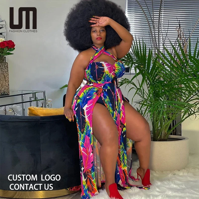 Liu Ming Hot Selling 2023 Women Sexy Hater Plus Size 5XL Elegant Print Ladies High Slit Long Maxi Dress Fashionable Chiffon Maxi Dress Liu Ming Hot Selling 2023 Women Sexy Hater Plus Size 5XL Elegant Print Ladies High Slit Long Maxi Dress Fashionable Chiffon Maxi Dress