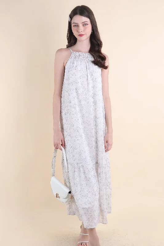 SABLE MAXI DRESS IN BLUE Classic Black Maxi Dress