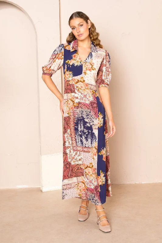 Flora A-Line Maxi Dress Fashionable Sleeveless Maxi Dress