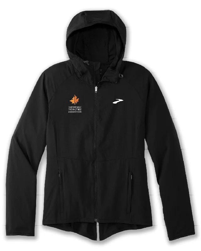 Brooks TCM Canopy Jacket - Black (Women's Sizing) Elasticated Jacket Padded Jacket Insulated Jacket Brooks TCM Canopy Jacket - Black (Women's Sizing) Elasticated Jacket Padded Jacket Insulated Jacket