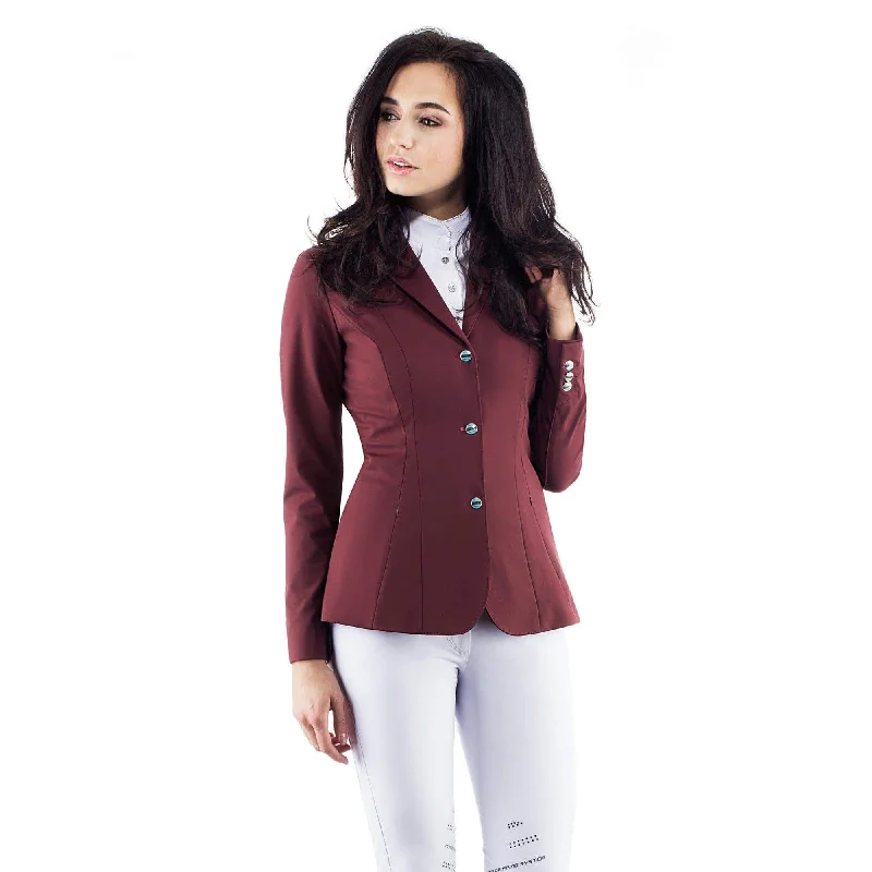 Animo LUD Ladies Competition Jacket Notch Collar Peter Pan Collar Cowl Neck