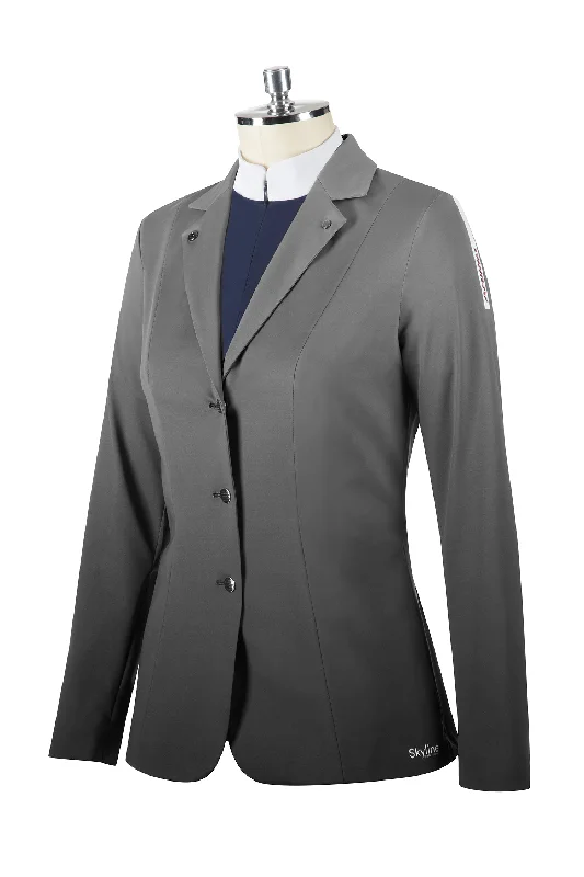Animo Lugo Ladies Compeition Jacket Waterproof Front Pockets Side Pockets Patch Pockets Animo Lugo Ladies Compeition Jacket Waterproof Front Pockets Side Pockets Patch Pockets