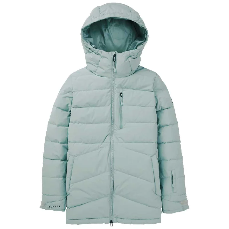 Burton Women's Loyil Down Jacket - Petrol Green Nylon Fabric Polyester Fabric Spandex Fabric Burton Women's Loyil Down Jacket - Petrol Green Nylon Fabric Polyester Fabric Spandex Fabric