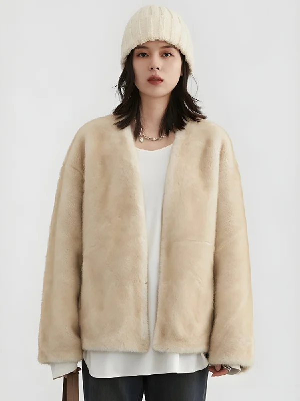 Casual Plush Jacket Wool Jacket Cashmere Jacket Tweed Jacket