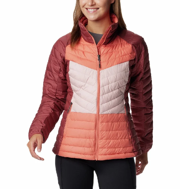 Columbia Ladies Powder Lite Insulated Jacket-BEETROOT Nylon Jacket Polyester Jacket Spandex Jacket Columbia Ladies Powder Lite Insulated Jacket-BEETROOT Nylon Jacket Polyester Jacket Spandex Jacket
