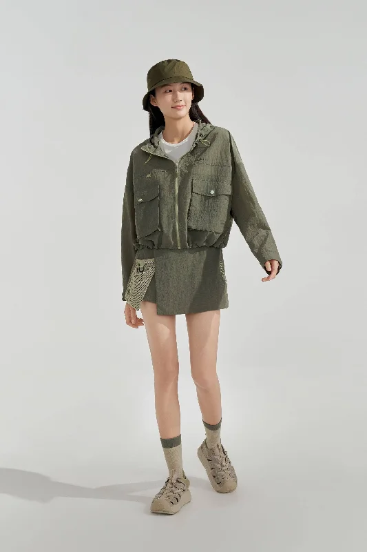 Cropped Combat Summer Jacket Print Jacket Jacquard Jacket Embroidered Jacket
