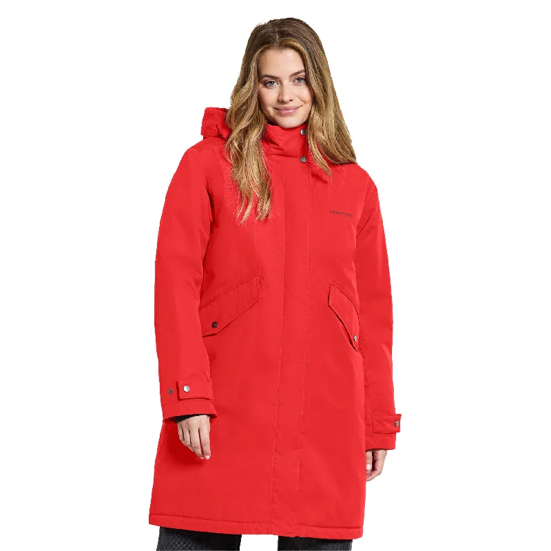 Women's Josefine Parka Jacket Satin Jacket Silk Jacket Chiffon Jacket